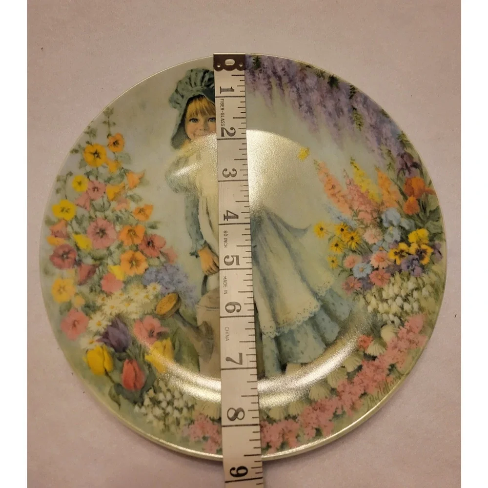 Vtg 1979 Reco Mary, Mary by John McClelland‎ Collectible Plate w/ COA #00218G